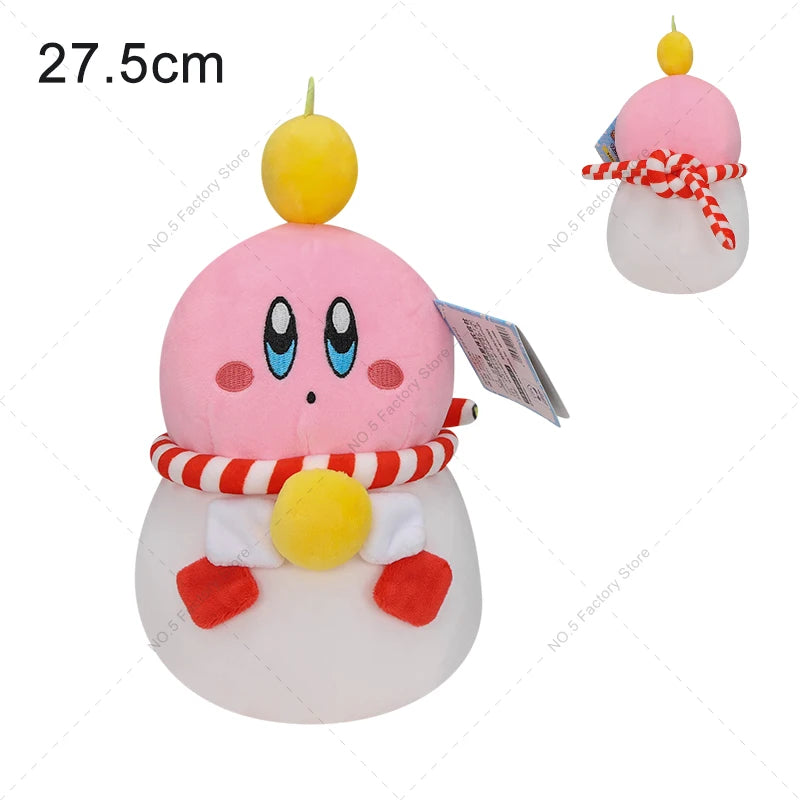 Cute Multicolor Kirby Plush Toy Kawaii Anime Star Kirby Sword Kirby Waddle Doo Elfilin Stuffed Doll Peluche Birthday Gifts