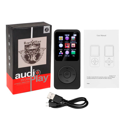 Portable MP3 Player 1.8 Inch Screen Walkmen HIFI Bluetooth Compatible E-Books Recording  Bluetooth Wifi Pplayer FM Radio Player