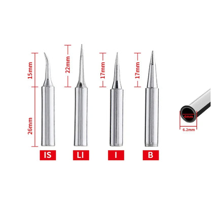 Soldering Iron 900M-T Soldering Iron Head Inside Hot Bare Electric Soldering Iron Tip Soldering Station tool pointy For Welding