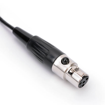 Large Range Sound-absorbing !! Pro Lavalier Lapel Mic For Shure Sennheiser AKG Wireless Bodypack 3 Pin 4Pin XLR 3.5mm Locking