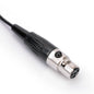 Large Range Sound-absorbing !! Pro Lavalier Lapel Mic For Shure Sennheiser AKG Wireless Bodypack 3 Pin 4Pin XLR 3.5mm Locking