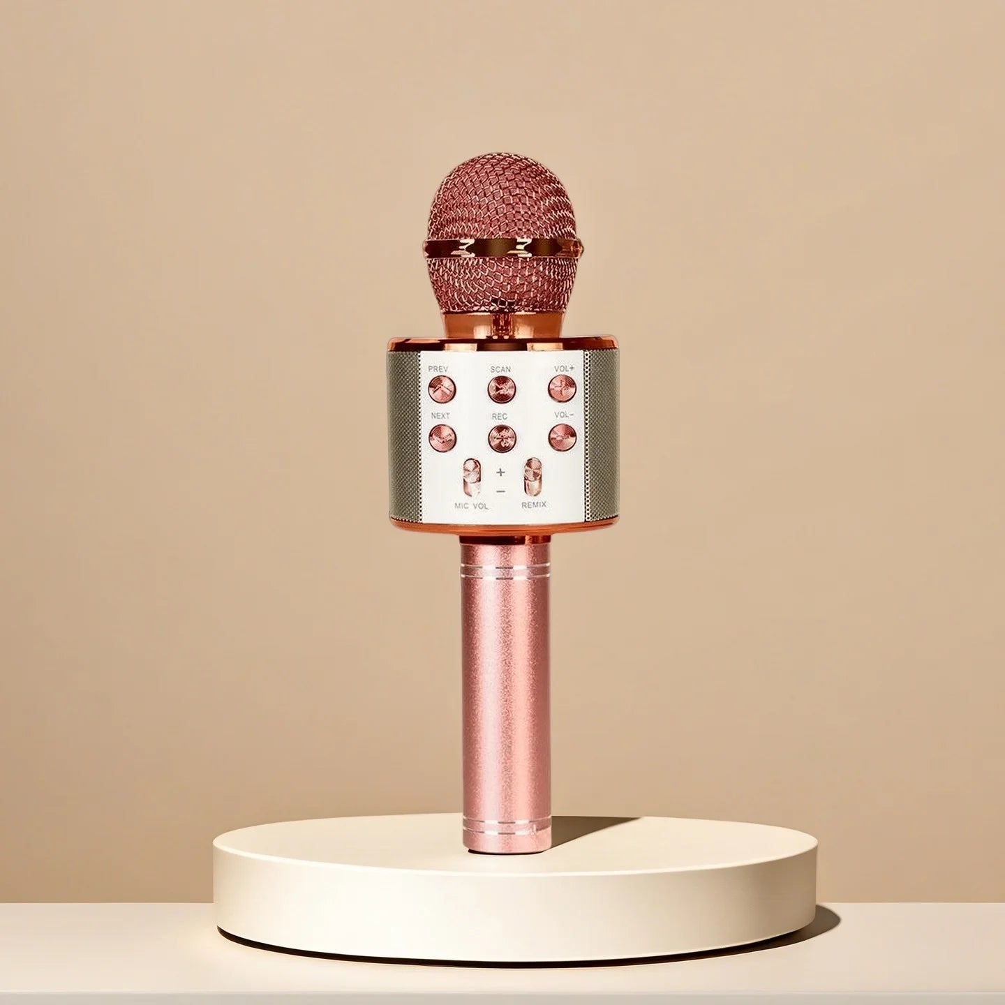 Bluetooth Karaoke Microphone Wireless Karaoke Mic for Adults Kids Singing - Perfect Toys for Girls Birthday Gifts