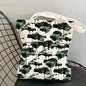 Fashion T-TED B-BAKERs Storage Bags Canvas Double-Sided Print Fashion Shoulder Tote Shopping Bag Gift Eco Handbags