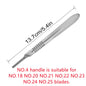20-100pcs Sterile Carbon Steel Surgical Blades Scalpel Knife for DIY Cutting Phone Repair Carving Animal Grooming Maintenance