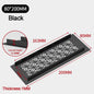 Aluminum Alloy Vents Cover Rectangle Louver Air Vent Decor 50/80mm Wide Breathable Mesh Hole Ornaments