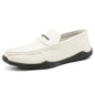 Men's Drving Shoes Soft Comfortable Slip on Office Man Formal Shoes Leather Shoes Wedding Party Casual Shoe Breath Lazy Loafers