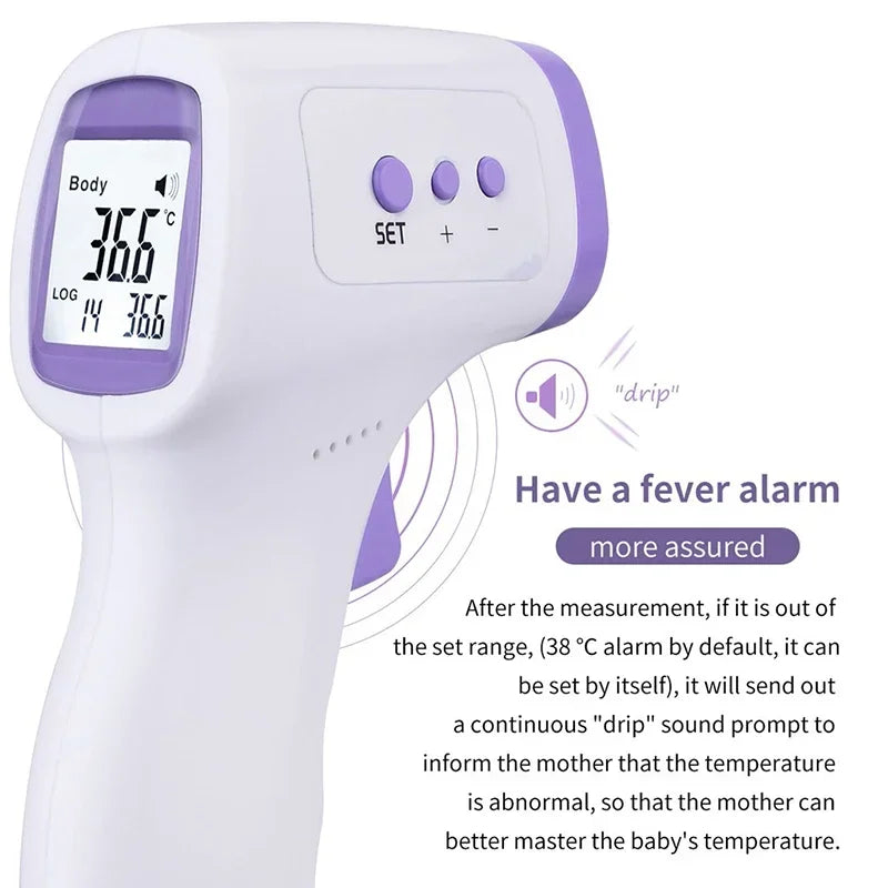 Digital thermometer for adults/children,baby thermometer without touching the forehead,fever alarm/infrared thermometer/Oximeter