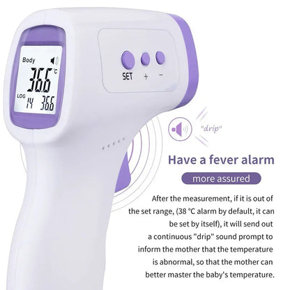 Digital thermometer for adults/children,baby thermometer without touching the forehead,fever alarm/infrared thermometer/Oximeter