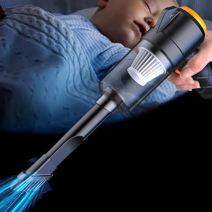 6 IN 1 Car Vacuum Cleaner Suction Blow Vaccum Vacum Wireless Home Handheld Charging Portable Mini Small Aspiradora Auto Machine