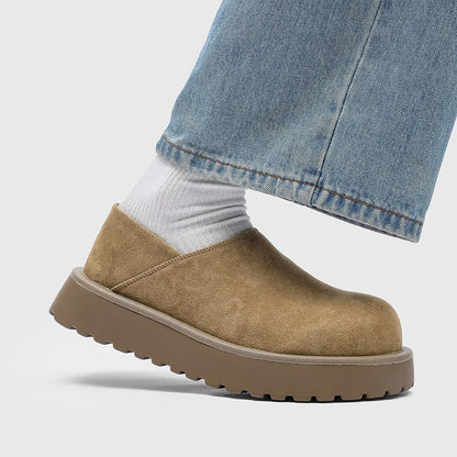DIMANYU Men's Loafers Slip On Thick Platform Casual Shoes Men Non-slip Comfortable Moccasins Streetwear Footwear Men