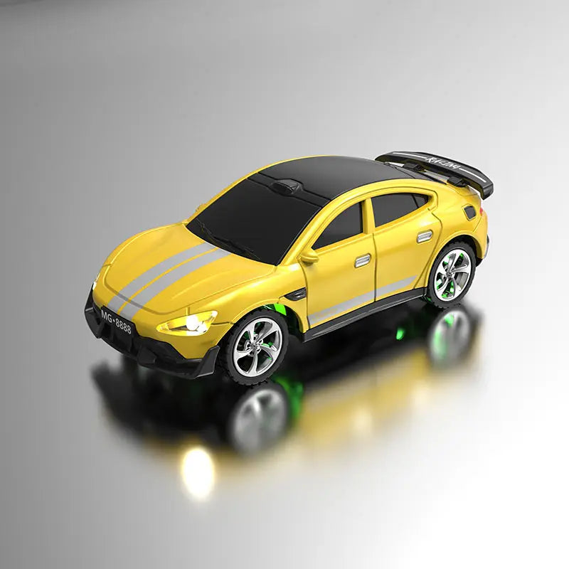 New 1:64 Rc Car Mini 2.4Ghz City Road Handle High Speed Alloy All Terrain Remote Control Car Dual Control Children's Toys Gifts