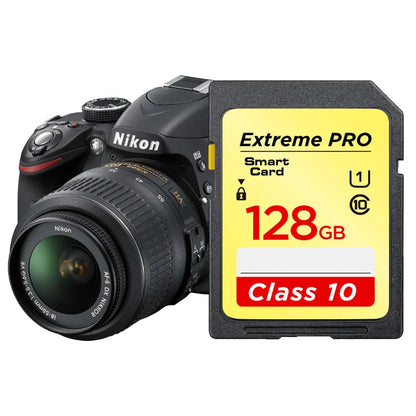 Memory Card Camera 32gb SD1XC SD1HC Card C10 128GB 64GB cartao de memoria  256gb sd card For CANON SONY SRL 16GB 32GB