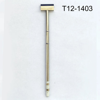 T12 T-shaped Iron compatible with FX-951 soldering station T12-1401/1402/1403/1404/1405 Heating Core Efficient Heat Conduction