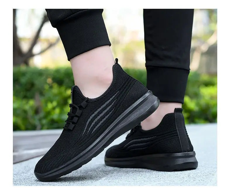 Men's Casual Sneakers Summer Breathable Flat Shoes Lightweight Affordable Free Shipping Shoes