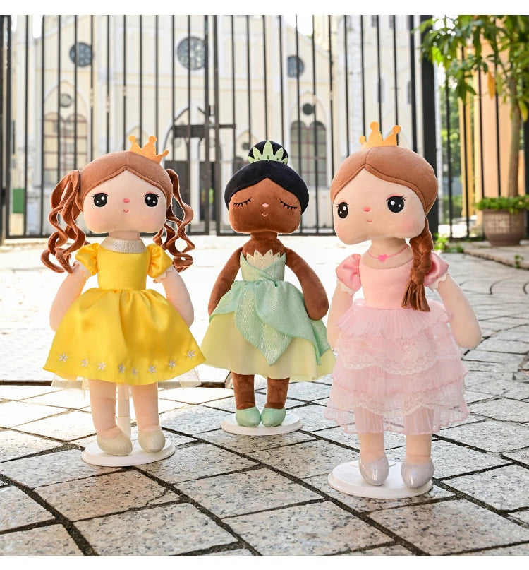 Original 38cm Metoo Angela Dolls Pink Sweet Fairy Tale Princess Cute Toy Beautiful Skirt Dolls Birthday Holiday Gifts For Kids