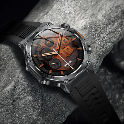 LIGE Nowy Smartwatch Męski 800 mAh Ultra Długa Żywotność Baterii Wodoodporny Zegarek Sportowy Outdoor Połączenia Bluetooth Wojskowy Smartwatch 2025