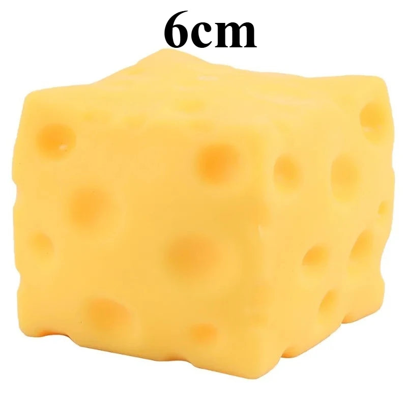 Hot New Needoh Squishy Square Cheese Squeeze Toys Slow Rebound Stress Relief Sensory Toy Soft Butter Cheese Party Toy ..@**