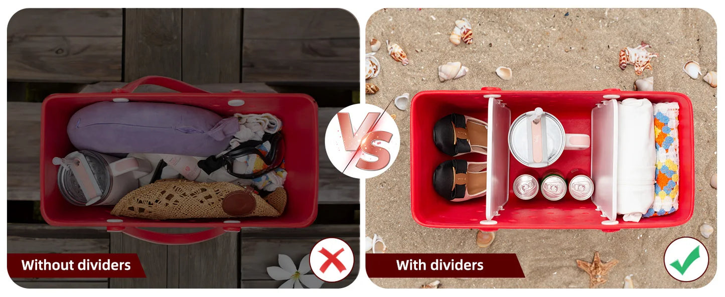 Divider Tray for Bogg Bag Accessories Compatible with Bogg Bag X Large Organizing Your Bags and Divide Space
