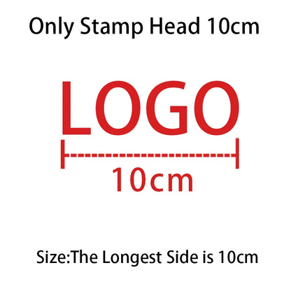 Personalized Leather Stamp Custom Logo Branding Iron Stamps Heating Brass Embosser Seals DIY Wood Cake Hamburger Craft Handmade