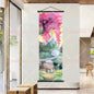 Pokémon Retro HD Scroll Painting Poster Squirtle Eevee Charmander Bulbasaur Gyarados Charizard Fan Collection Children's Gift