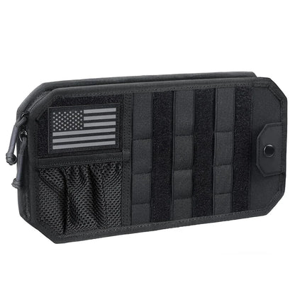 Car Sun Visor Organizer Universal Car Sunshade Storage Clip for Car Accessories Storage Holder Molle Hunting Gears Bag
