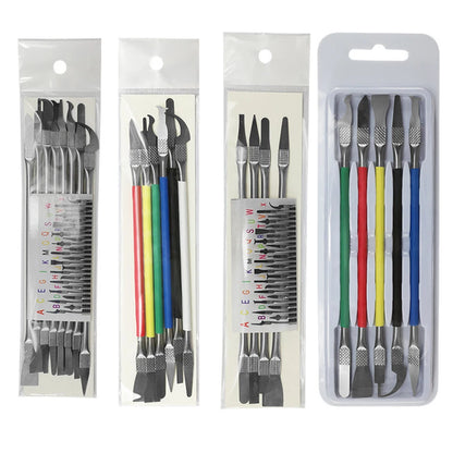 IC Chip Repair Tools Kit Precise Thin Blade CPU NAND BGA Glue Removal Phone Tablet PC Disassembly Durable Maintenance Knife Set