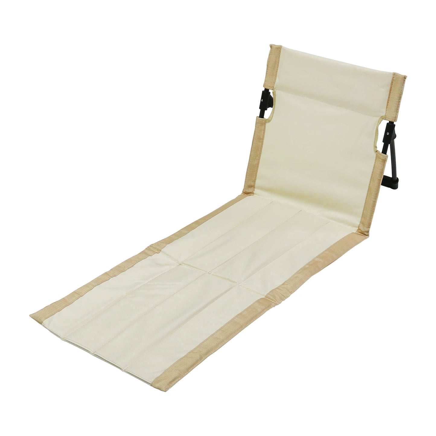 Portable Foldable Camping Chair Oxford Cloth Outdoor Lazy Backrest Chair for Picnic Garden Park Travel