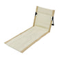 Portable Foldable Camping Chair Oxford Cloth Outdoor Lazy Backrest Chair for Picnic Garden Park Travel