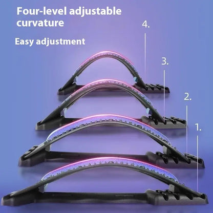 Device Stretch Lumbar Spine Relieve Nerve Compression Magnetic Massage Lumbar Vertebrae Back Corrector 1PC Lumbar Back Soothing