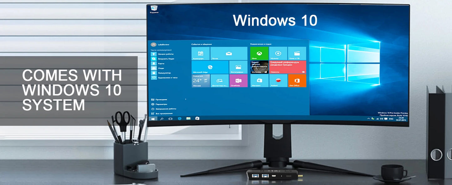 Intel W5 pro Mini PC Computer Stick with Windows 10 Atom Z8350 4GB/8GB RAM 64GB/128GB eMMC WiFI5 Bluetooth 4.0 Built-in Fan