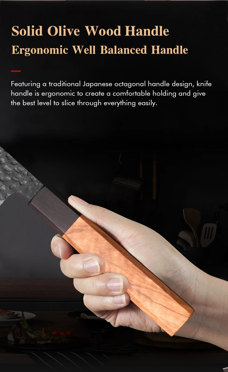 8.2" Japanese Handmade Chef Knife 67 Layer Damascus Steel Professional Kitchen Knives Sharp Slicer Vegetable Cooking Cleaver