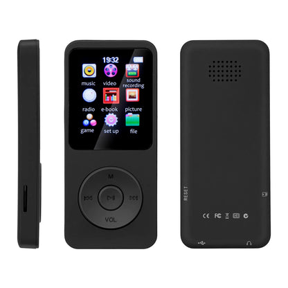 Portable MP3 Player 1.8 Inch Screen Walkmen HIFI Bluetooth Compatible E-Books Recording  Bluetooth Wifi Pplayer FM Radio Player