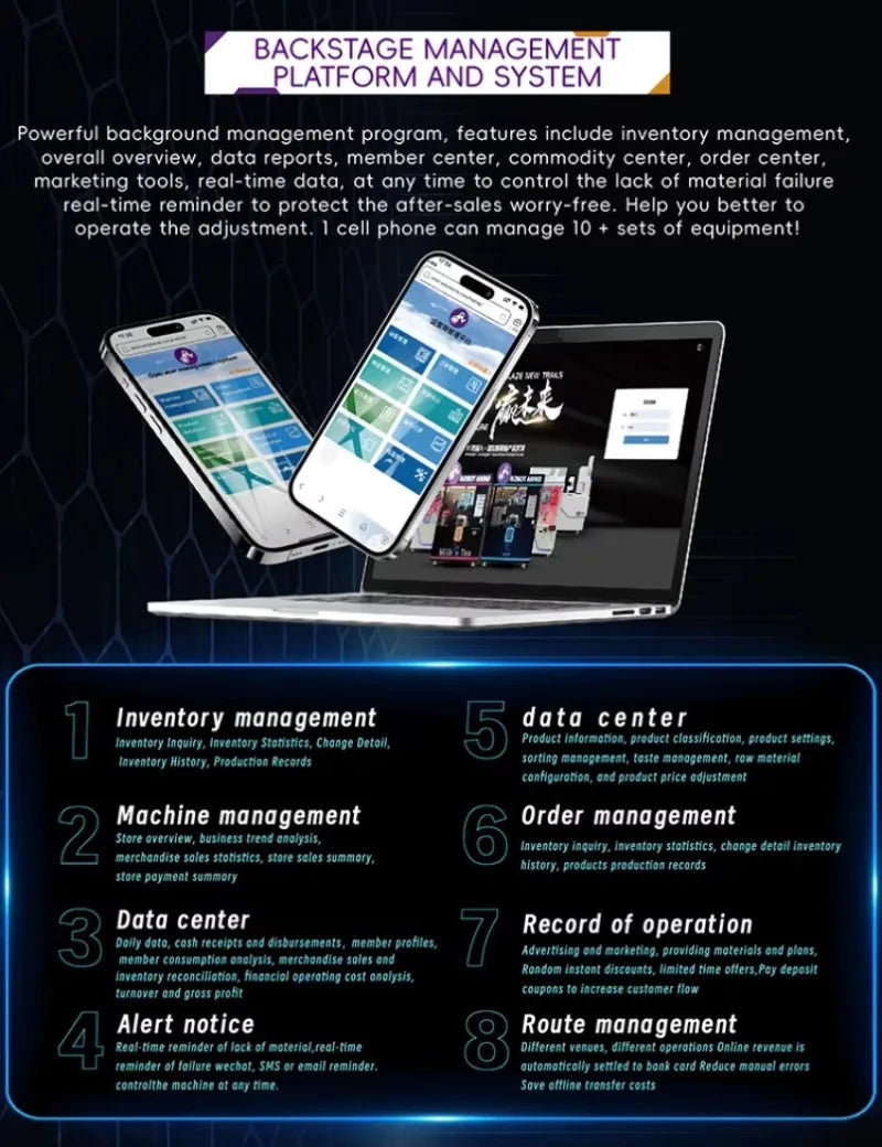 Customized AI Model Latte Art & Printing Robot Coffee Barista Vending Machine Commercial Automatic Coffee Equipment