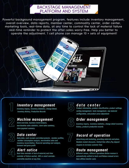 Customized AI Model Latte Art & Printing Robot Coffee Barista Vending Machine Commercial Automatic Coffee Equipment