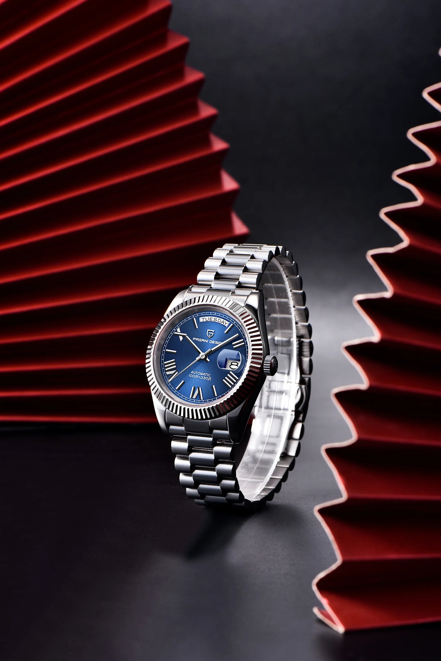 PAGANI DESIGN 2026 New DD40 NH36A Men's Watches Luxury Automatic Mechanical Watch For Men AR Sapphire Glass Date Wrist watch Men