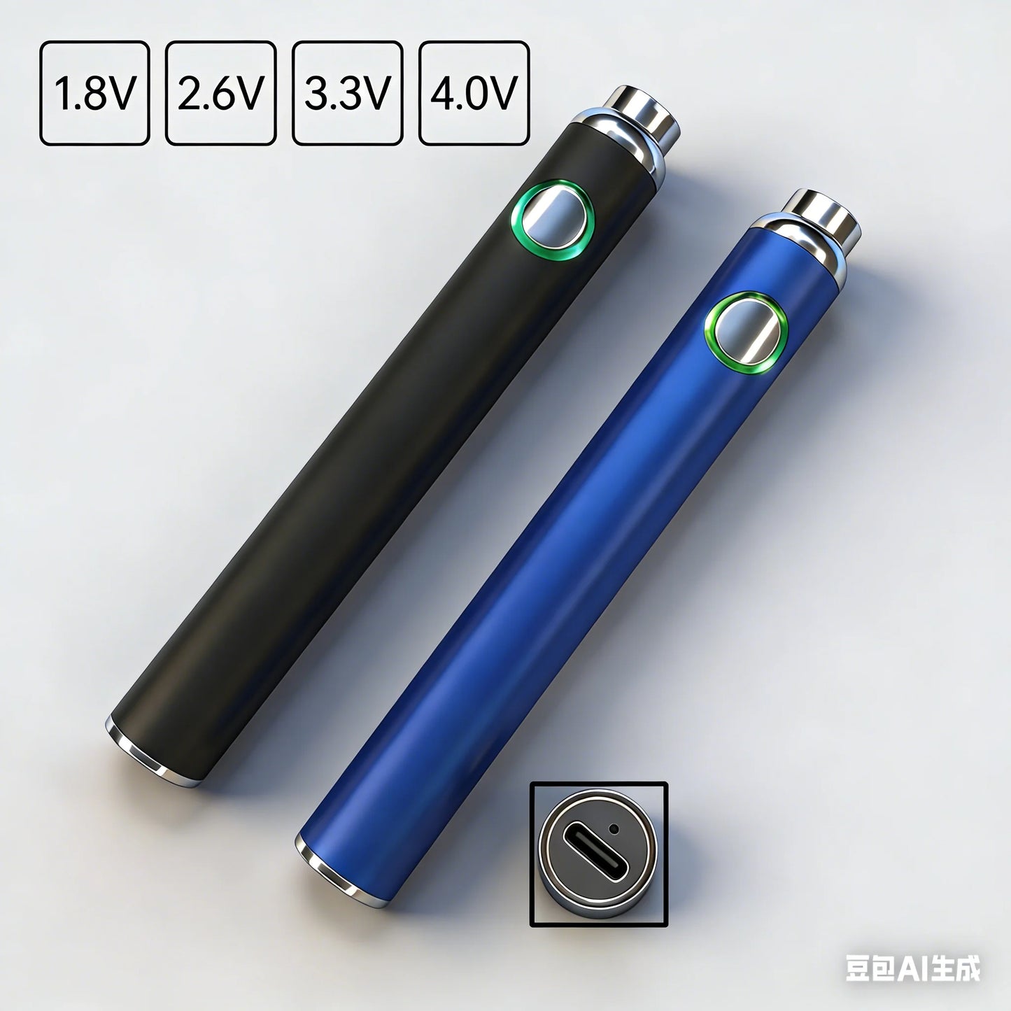 DIY 1-5pcs Type-c Bottom charging Tiny lectric Soldering Iron 650mAh Battery 510 Thread Connection Heat Pen Welding Solder Iron