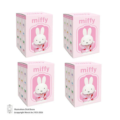 Genuine Blind Box Kawaii Miffy Cartoon Cute Doll Desktop Decoration Figure Birthday Gift Gift Toy for Girl