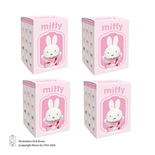 Genuine Blind Box Kawaii Miffy Cartoon Cute Doll Desktop Decoration Figure Birthday Gift Gift Toy for Girl