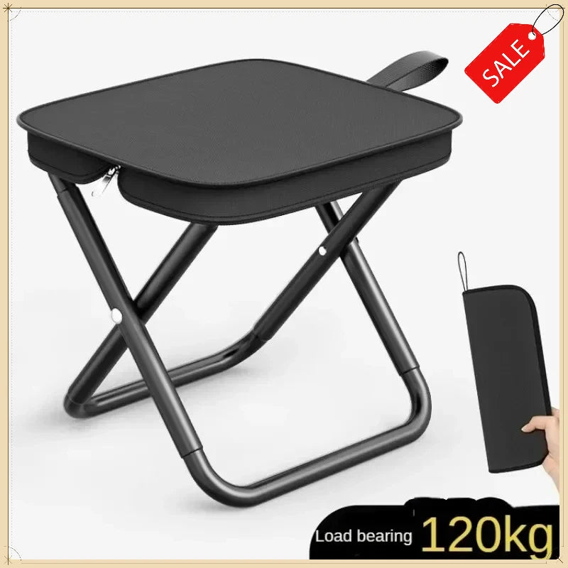Portable Ultra Light Folding Chair Multifunctional Outdoor Camping Chair For Picnic Fishing Travel Stool Seat Accessories