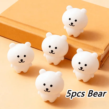 Soft Self deprecating Bear Squeeze Stress Relief Toy Pinch Small Nose Ga Slow Rebound Decompression Squishy Toys For Kid Gifts