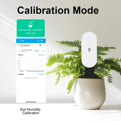 ZigBee Soil Moisture Sensor Temperature Humidity Meter Automation Irrigation Detector Work with Home Assistant Zigbee2mqtt