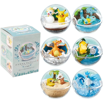 Pokm Starry Sky And Stained Glass Pikachu Mystery Box Eevee Blind Box Anime Figures Snorlax Surprise Gift Colletions Toy
