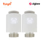 Tuya Zigbee Thermostatic Valve Radiator Zigbee Thermostat Smart Thermostatic Radiator Valve Head Temperature Controller Alexa