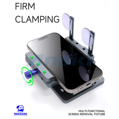 MECHANIC CP8 360° Rotating Screen Removal Fixture Universal Phone LCD Back Cover Separator Clamp Mobile Repair Fixture Tool