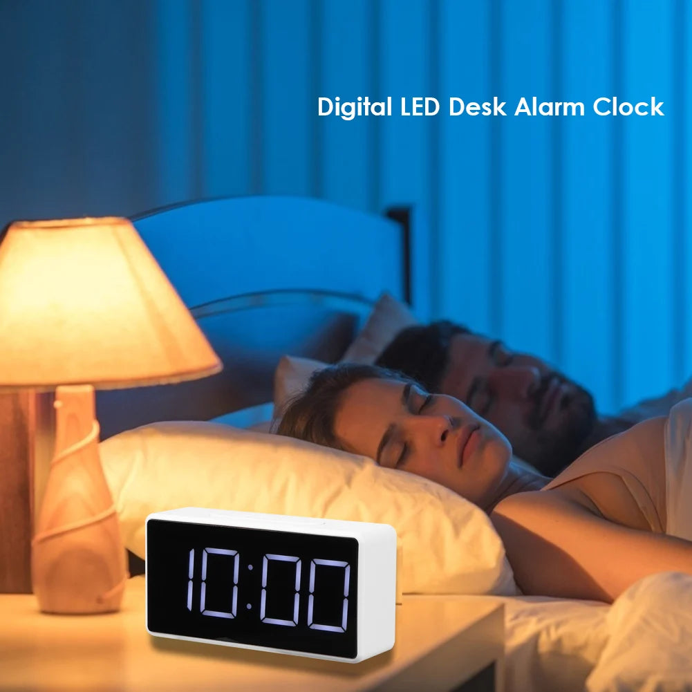 LED Digital Electronic Large Time Temperature Display Home Decoration Clock