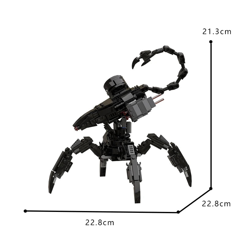 LEQUMOC MOC Meche Zero Robots Battle Machine Corruptored Dawned Game Action Figures Building Blocks Toys for Gifts