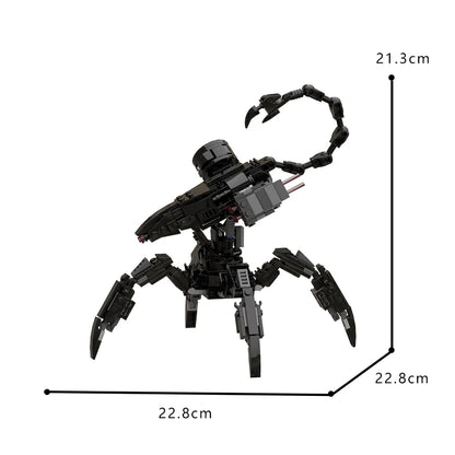 LEQUMOC MOC Meche Zero Robots Battle Machine Corruptored Dawned Game Action Figures Building Blocks Toys for Gifts