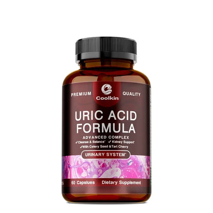 Uric Acid Cleanse Formula - Supports Uric Acid Cleansing, Joint Health, Immunity Enhancement, and Metabolism Promotion