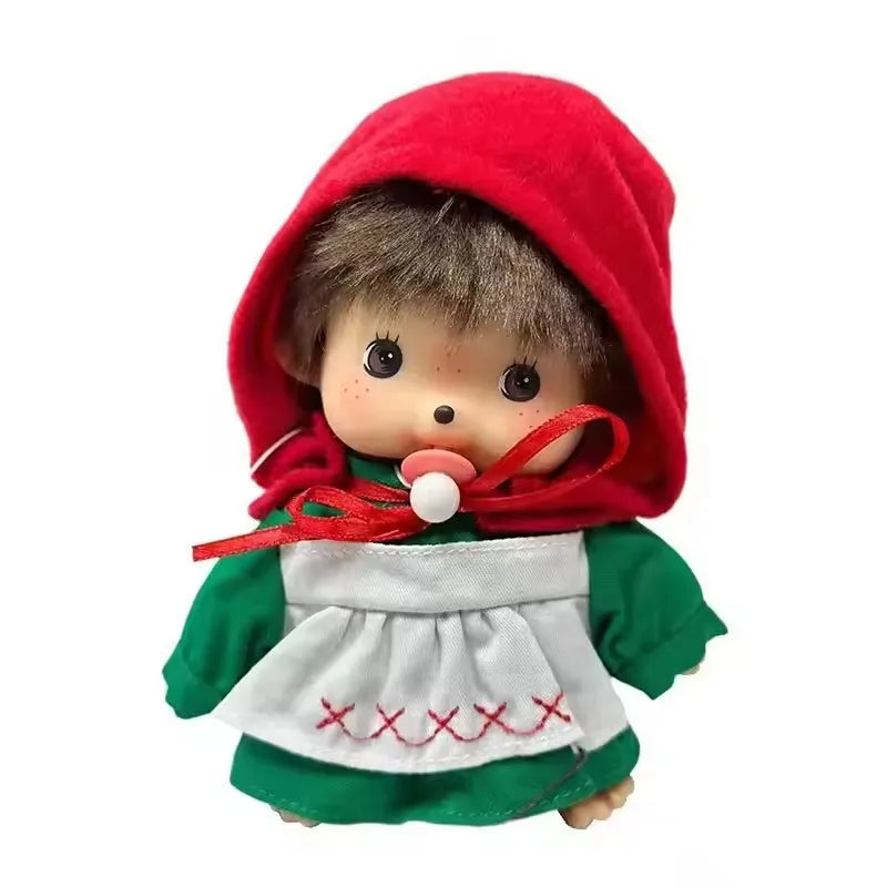 15cm Kid's DIY Monkey Cute Kawaii Plush Doll Soft Super School Bag Pendant Keychain Stuffed Animal Movie Doll Birthday Gift