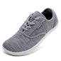 HOBIBEAR Wide-Toe-Box Barefoot Shoes for Men Minimalist Breathable Comfortable Trail Walking Shoes